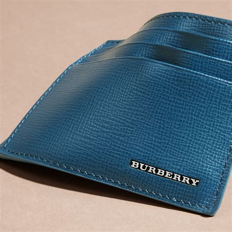 burberry london leather card case|burberry card case with strap.